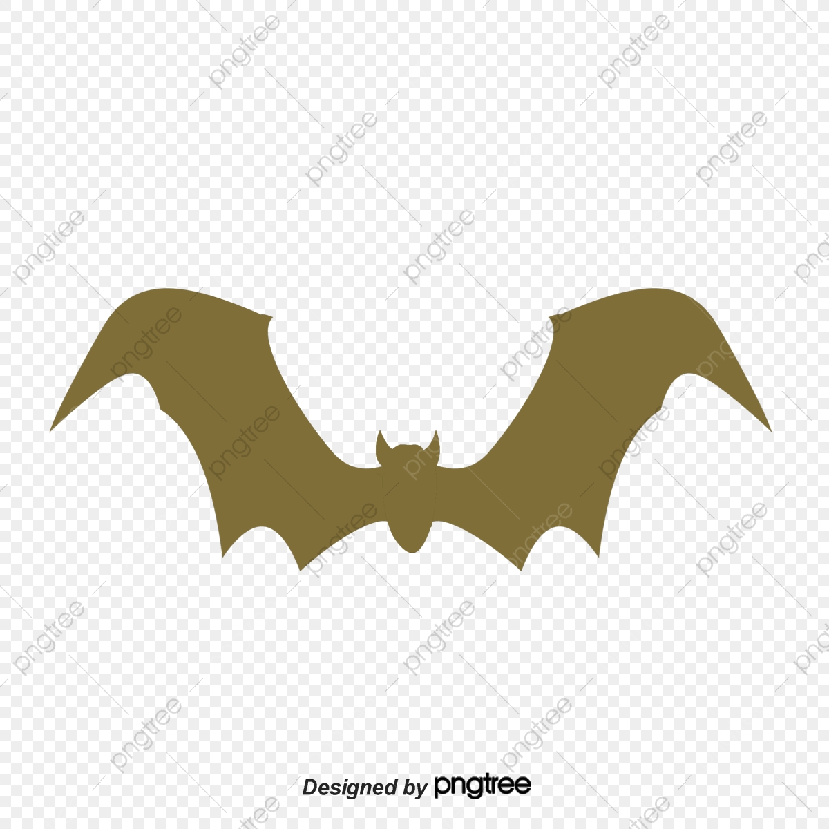 bat clipart simple