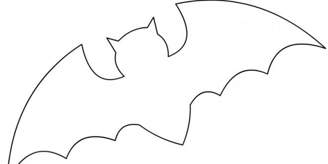 clipart bat template