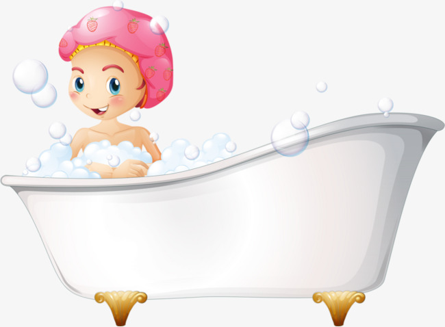 tub clipart foam