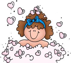 Mouth . Bath clipart bubble bath