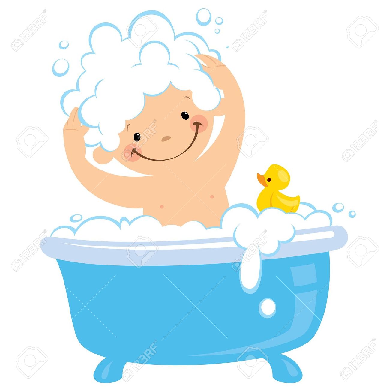 Bubble bath free download. Bathtub clipart comic