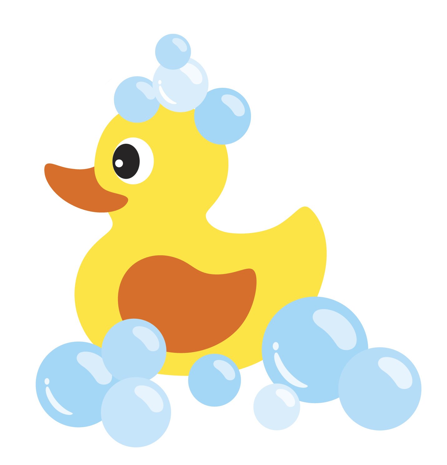 tub clipart rubber duck