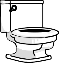Bathroom clipart toilet. Free pages of to