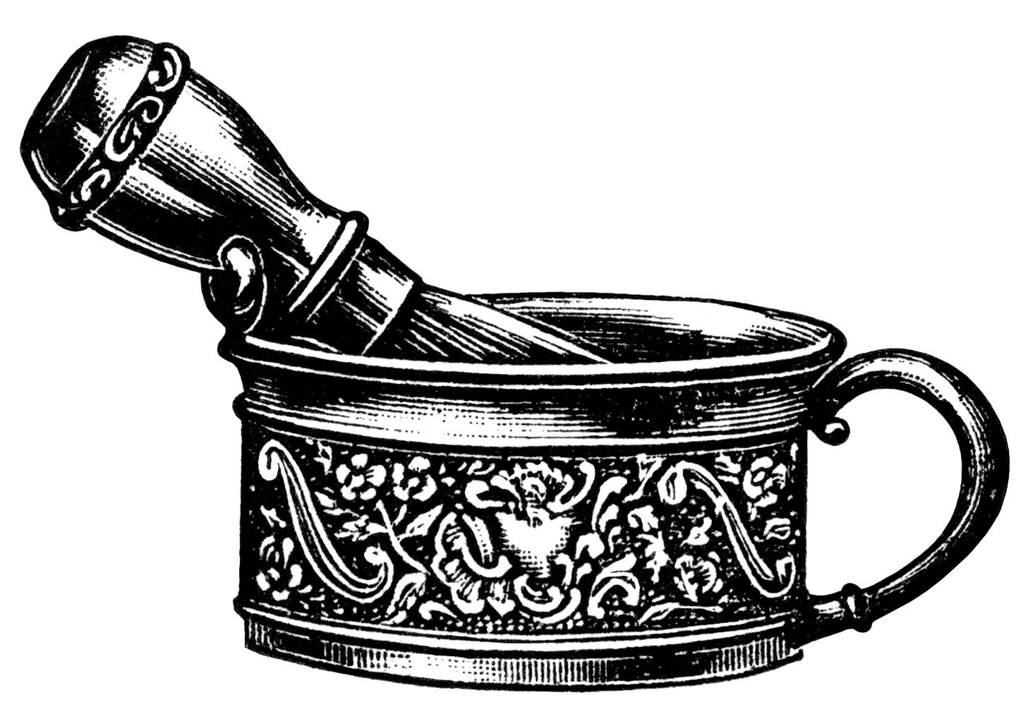 Bath clipart victorian. Men s shaving mug