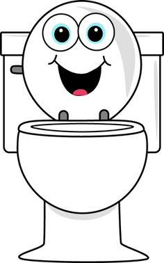 Bathroom clipart cartoon. Toilet clip art panda