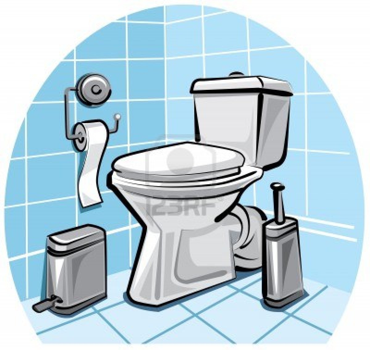 Best of toilet design. Bathroom clipart cartoon