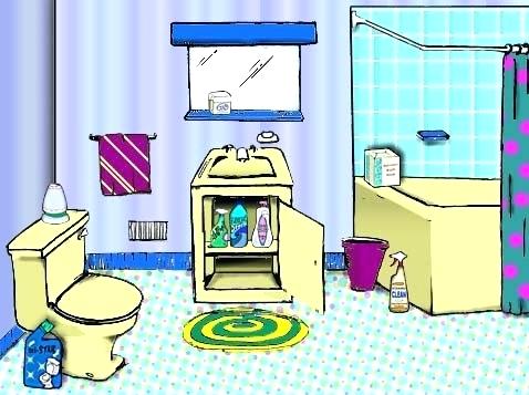For your ideas scale. Bathroom clipart cartoon