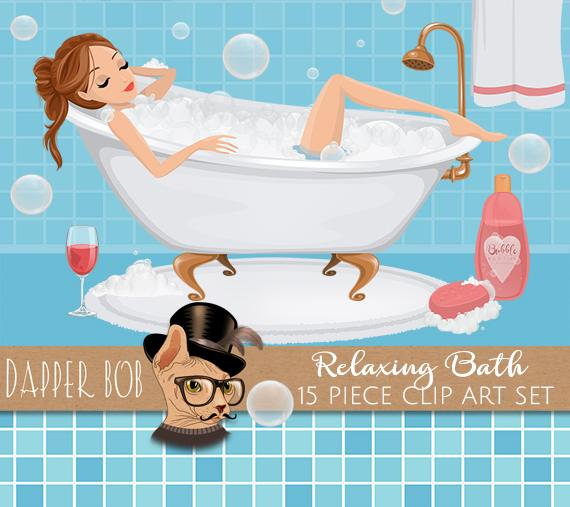 bathtub clipart bathroom item