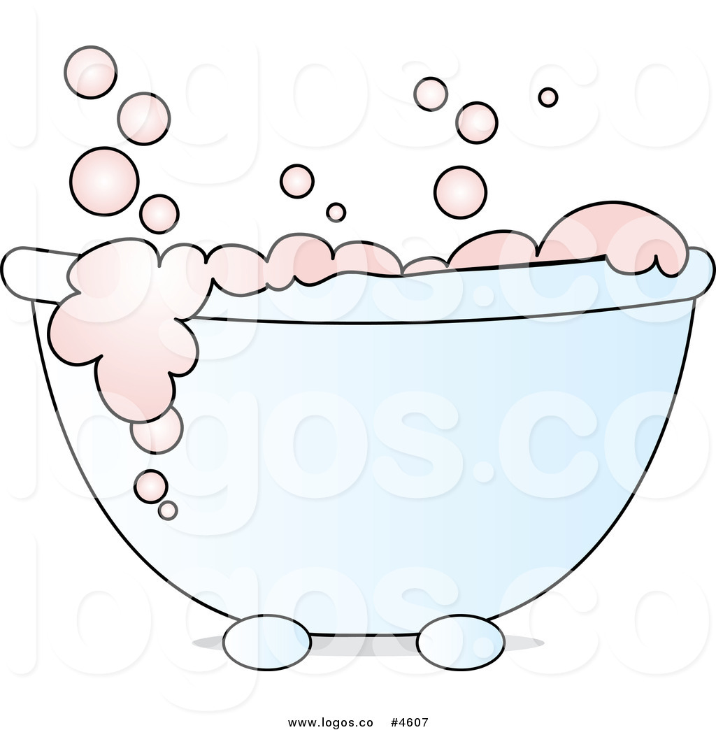 Пузыри в ванной рисунок