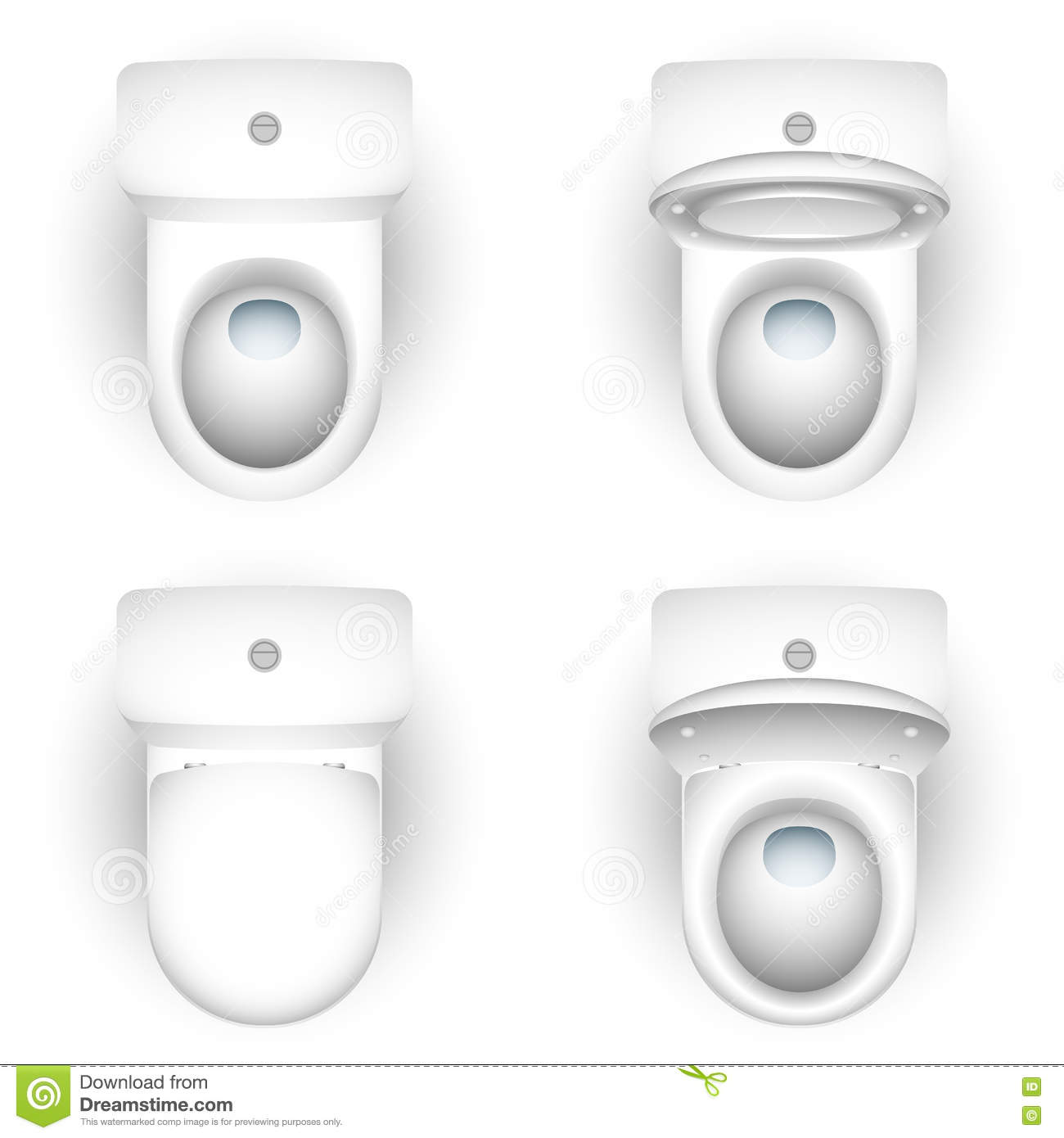 bathroom clipart top view