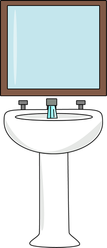 clipart bathroom bathroom basin