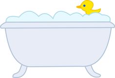 bathtub clipart bubble duck