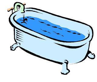 bathtub clipart capacity