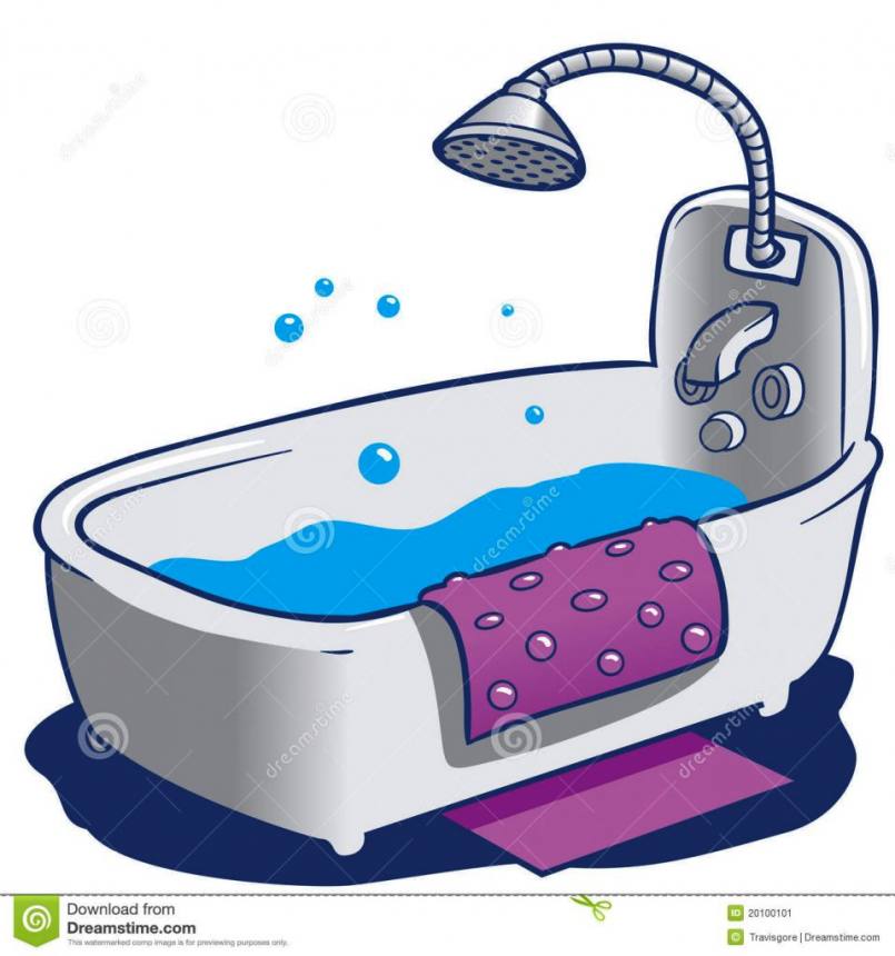 bathtub clipart cold bath