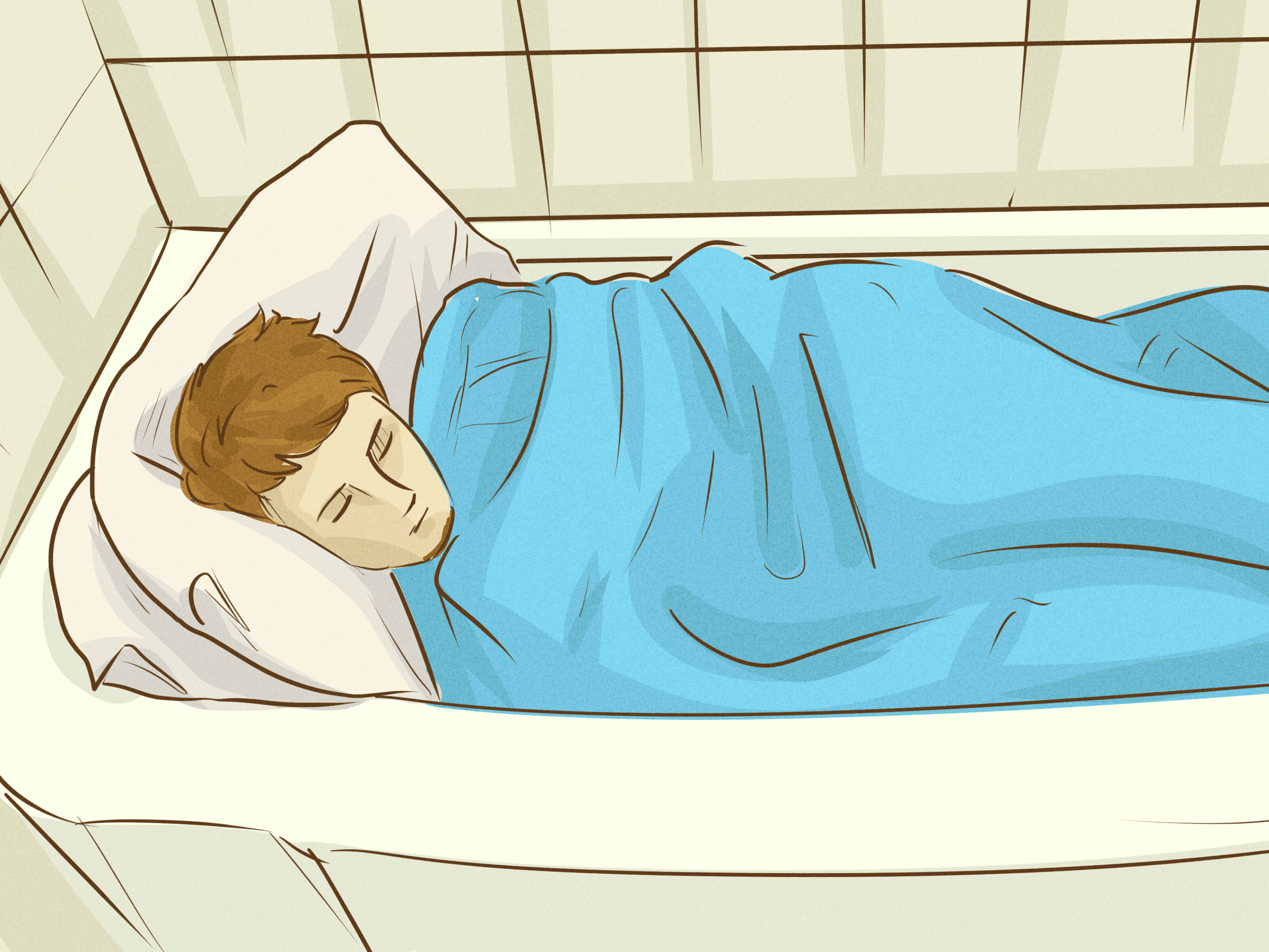 Bedtime clipart cozy bed. How to sleep in