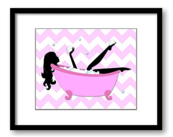 bathtub clipart pink