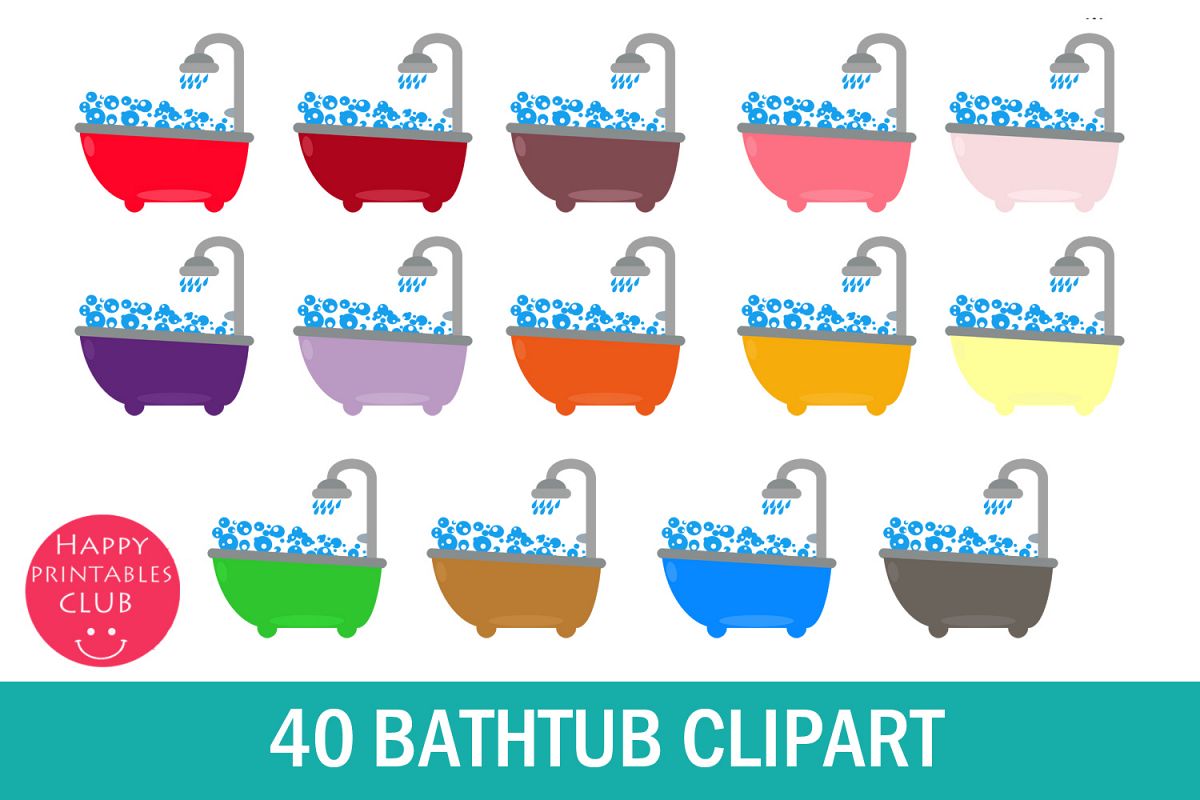  bubbles. Bathtub clipart water clipart