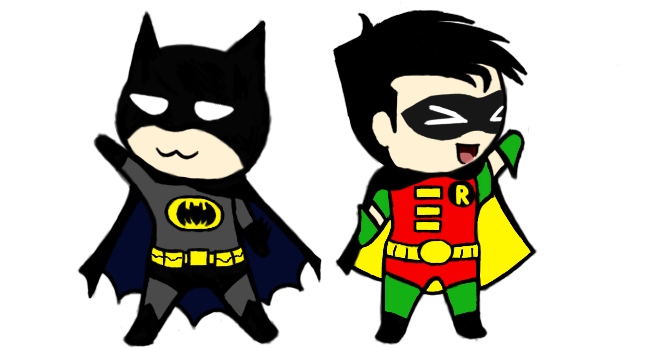 batman clipart batman and robin