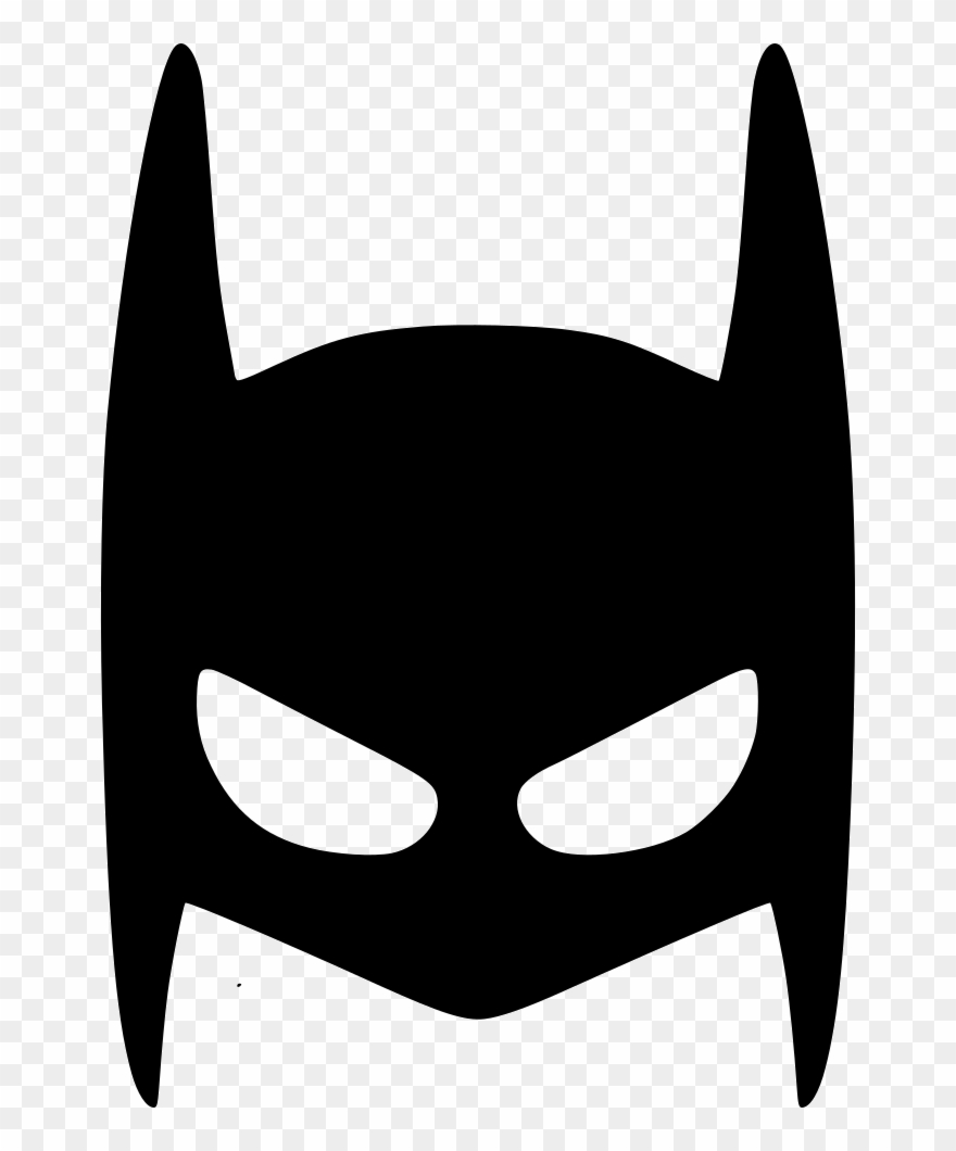 mask clipart bat man