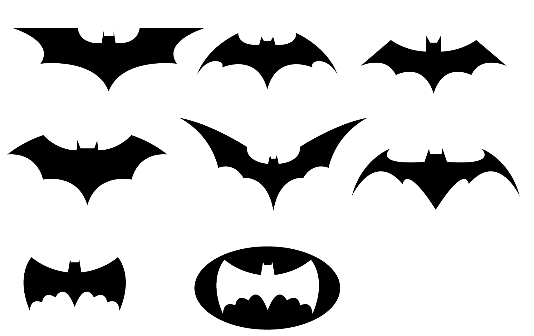 Batman black and white. Clipart bat transparent background