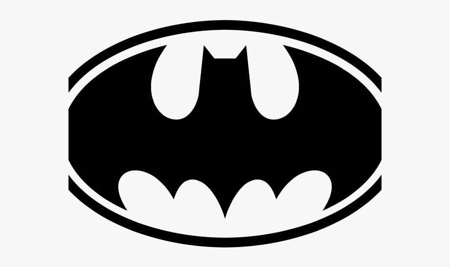 Batman clipart black and white. Symbol logo do png
