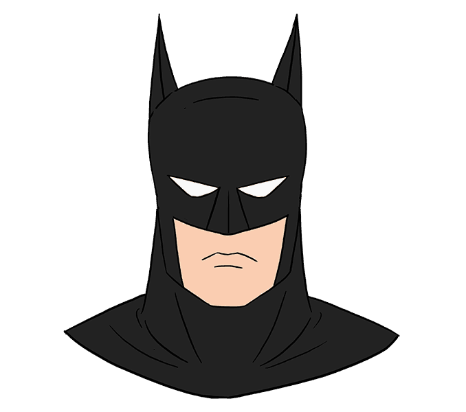 batman clipart easy