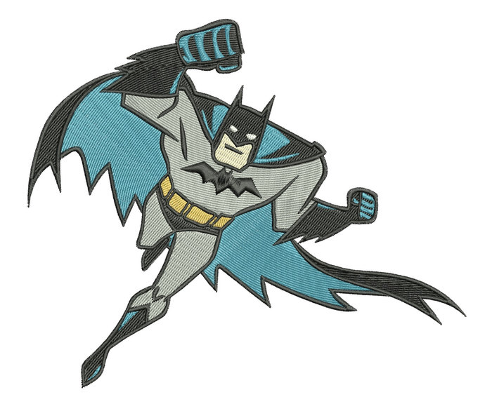 Batman clipart flying. Machine embroidery designs by