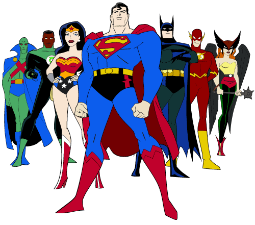 . Batman clipart justice league