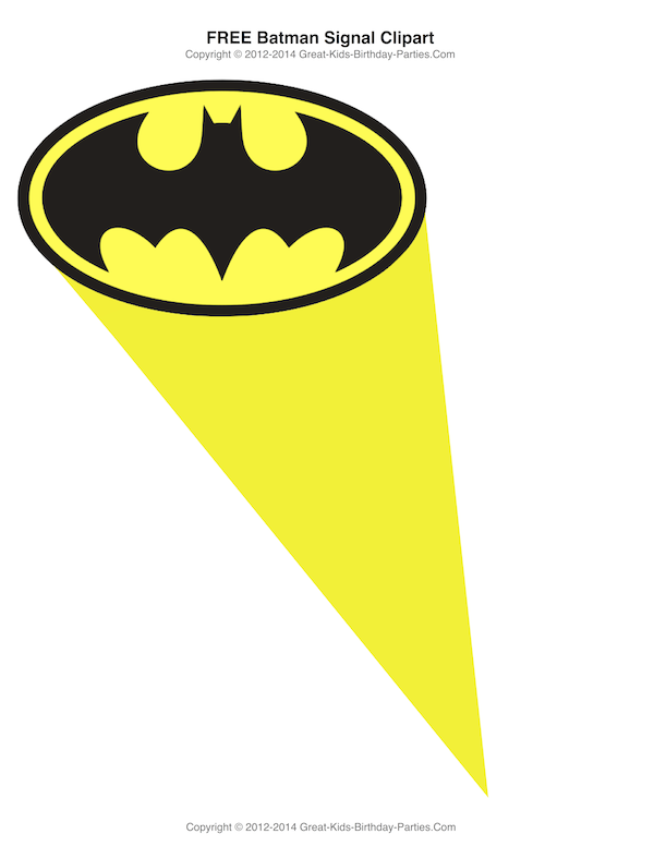 batman clipart spotlight