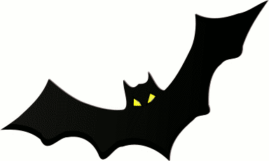 . Bats clipart animated