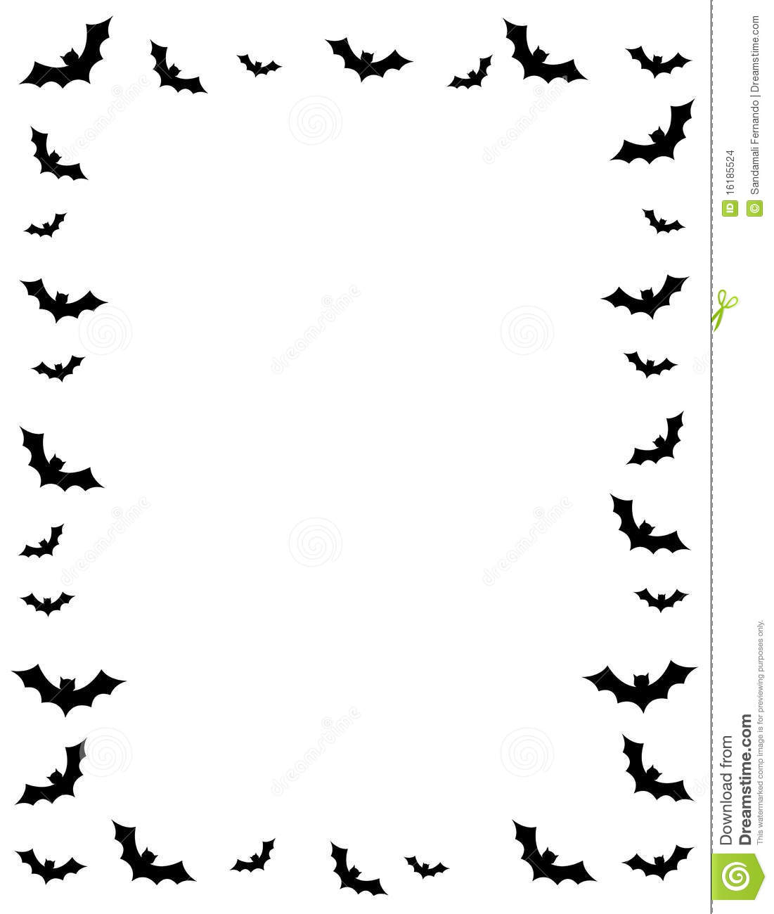 Free halloween borders download. Bats clipart banner