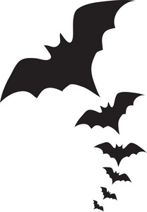 bats clipart bat swarm
