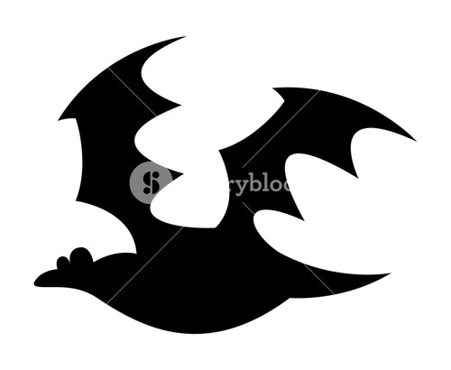 Halloween silhouette at getdrawings. Bats clipart creepy