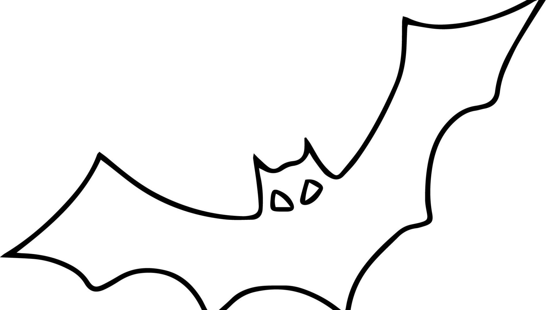 Bat coloring page for. Bats clipart easy