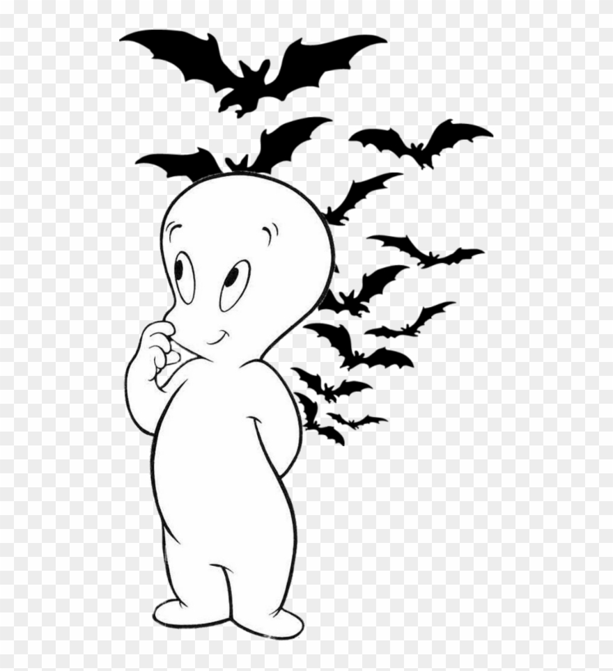 Bats clipart halloween clip art. Mq bat casper ghost