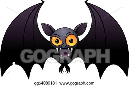 Bats clipart haloween. Vector art halloween vampire