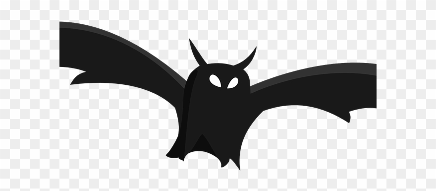 Bats clipart public domain. Dark bat clip art