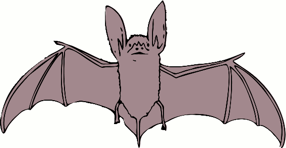 Free dog page of. Bats clipart public domain