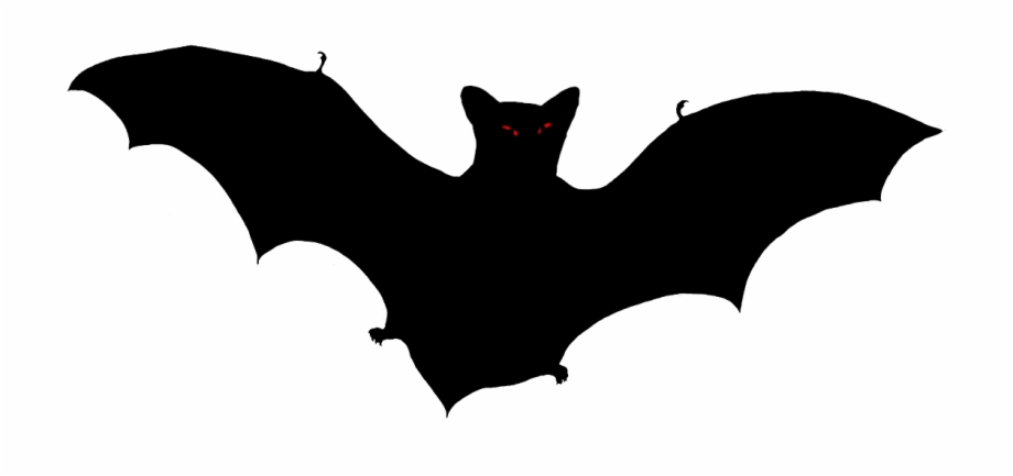 Bats clipart spooky bat. Scary halloween free png