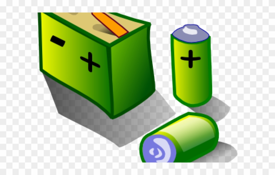 battery clipart cylinder
