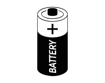 battery clipart outline