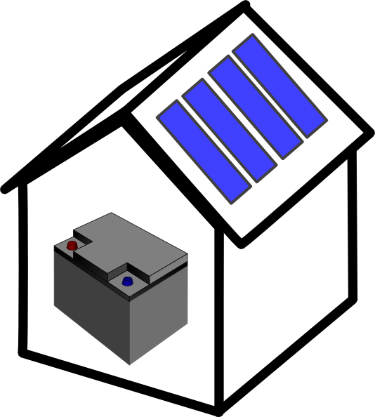 Battery solar battery