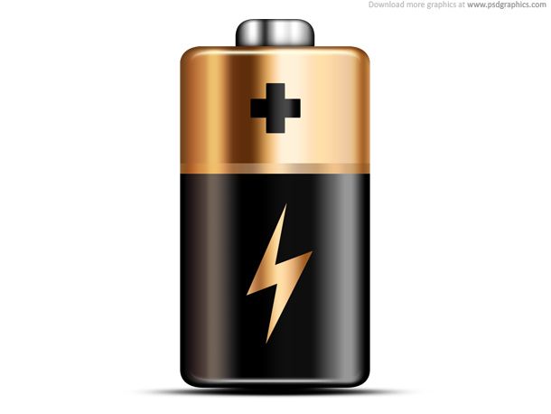 Battery clipart strong battery. Icon print sticker pinterest