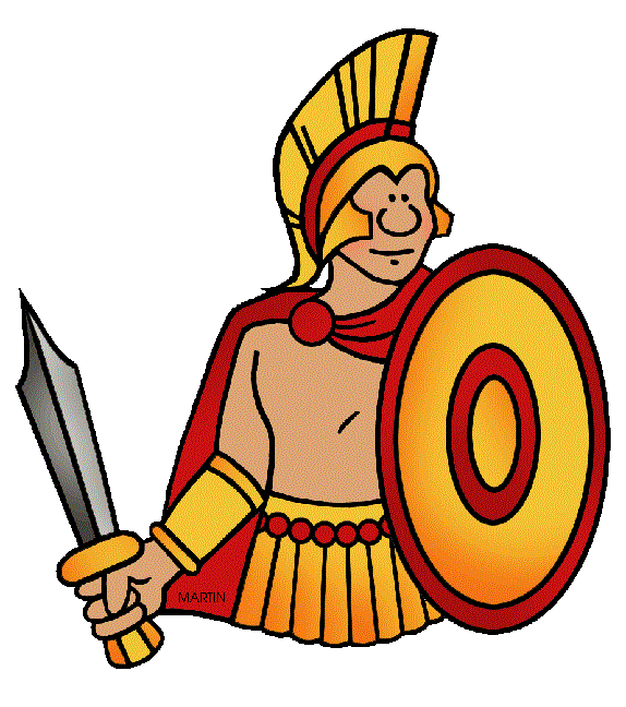 Ancient warriors for kids. Greek clipart persian empire