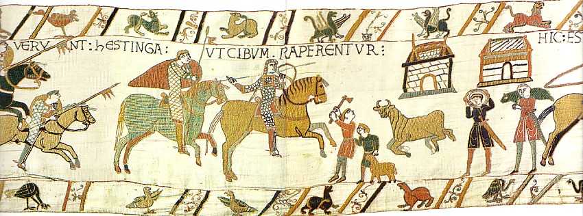 battle clipart bayeux tapestry