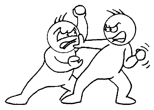 battle clipart black and white