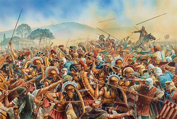 battle clipart persian war