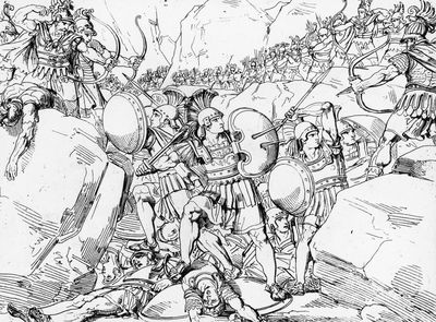 battle clipart plataea