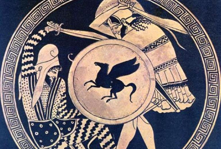 battle clipart plataea