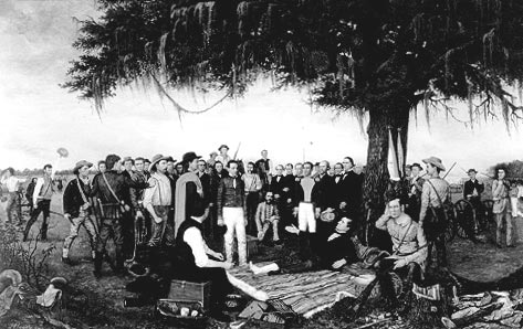 The of tslac surrender. Battle clipart san jacinto